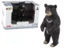 Plüssmackó állatfigura készlet