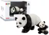 2 db-os pandafigura készlet fiatal pandával - Világ Állatai sorozat