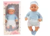 Baby Doll 46 cm-es kék cumi sapka zokni