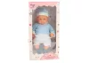 Baby Doll 46 cm-es kék cumi sapka zokni
