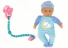 Baby Doll Sound Dummy előke kék macskás pizsama