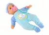 Baby Doll Sound Dummy előke kék macskás pizsama