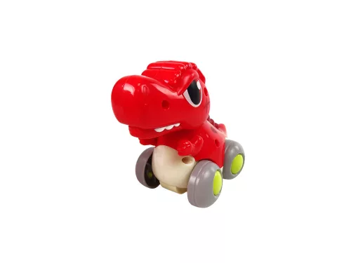 Dinoszaurusz kerekeken T-Rex piros figura