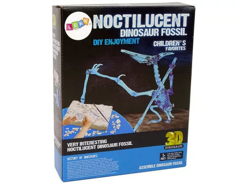 Régészeti ásatási készlet dinoszaurusz csontváz pteranodon 3D hologram