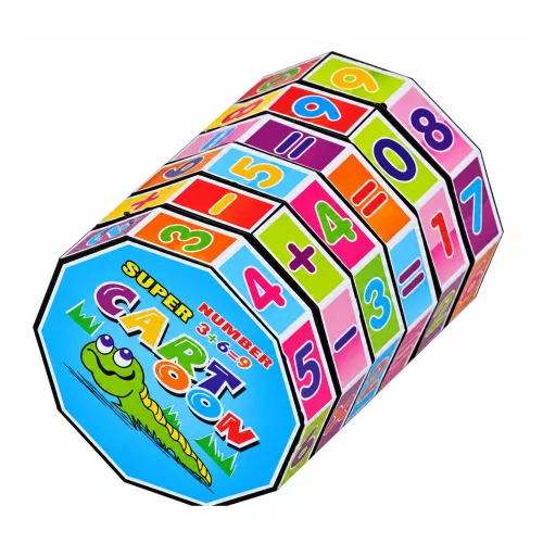 Oktatási kocka matematikai hordó tanulási számok