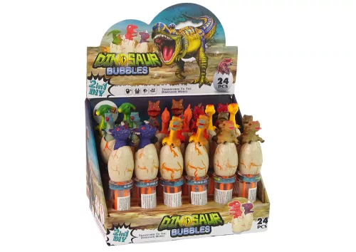 Szappanbuborékok Dinoszauruszok 18 cm Különböző színek