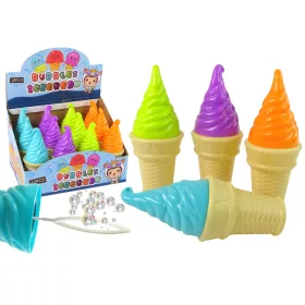 Fagylalt szappanbuborékok 4 színű 80ml