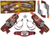Cowboy készlet két személyre Cowboy revolver sarkantyú kiegészítők