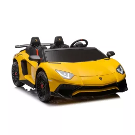 Autóakkumulátor Lamborghini XXL A8803 sárga 24V