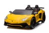 Autóakkumulátor Lamborghini XXL A8803 sárga 24V