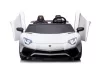 Autóakkumulátor Lamborghini XXL A8803 fehér 24V