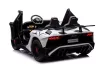 Autóakkumulátor Lamborghini XXL A8803 fehér 24V