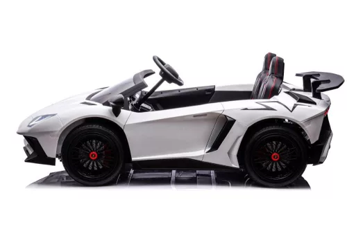 Autóakkumulátor Lamborghini XXL A8803 fehér 24V