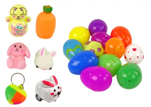 Fidget Toys húsvéti tojáskészlet táska nyúl
