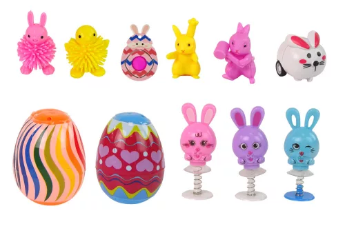 Húsvéti Fidget Toys Squishy Anti-stress játék szett 18 elem