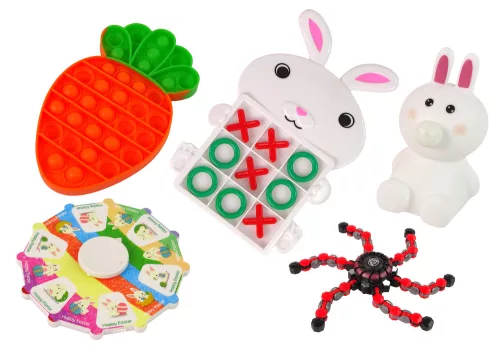 Húsvéti Fidget Toys stresszoldó játékkészlet 24 elemmel