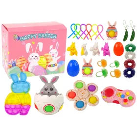   Húsvéti Fidget Toys Stresszoldó Játékkészlet 29 Darabos
