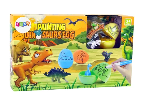 DIY kreatív készlet dinoszaurusz tojások festésére szállító