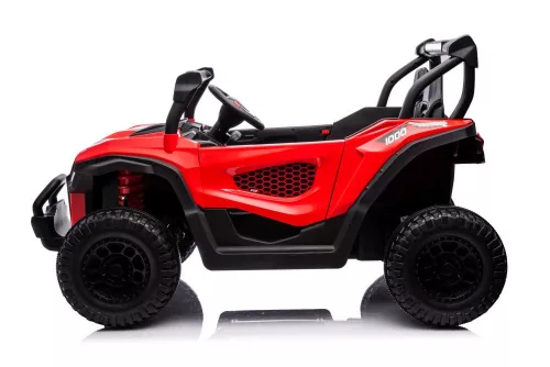 Akkumulátoros autó S618 piros 4x4