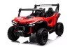 Akkumulátoros autó S618 piros 4x4
