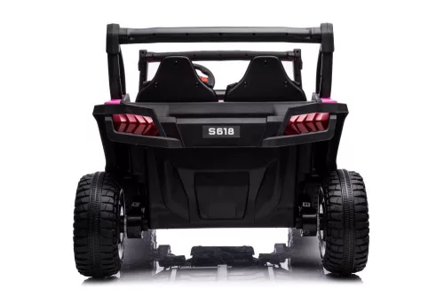 Akkumulátoros jármű S618 Rózsaszín 4x4