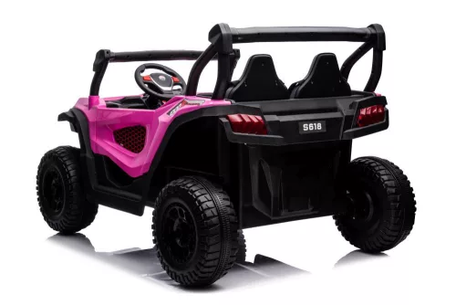 Akkumulátoros jármű S618 Rózsaszín 4x4