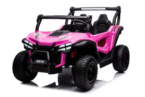 Akkumulátoros jármű S618 Rózsaszín 4x4