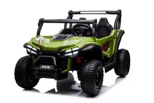 Akkumulátoros autó S618 Zöld 4x4