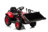 Újratölthető traktor vödörrel BW-X002A Piros