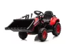 Újratölthető traktor vödörrel BW-X002A Piros