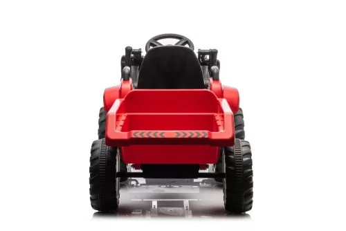 Újratölthető traktor vödörrel BW-X002A Piros