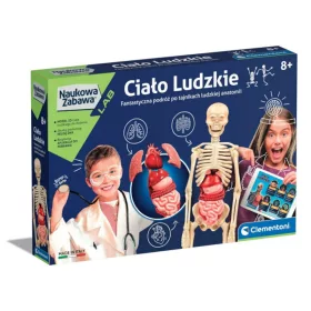 Tudományos móka Emberi test Lengyel Nyelv Clementoni 60249