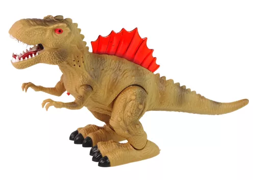 Dinoszaurusz Tűzlélegzik Gőzlámpák Akkumulátorcsomag Barna
