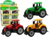 Mezőgazdasági jármű traktor farm nagy kerekek 3 színben