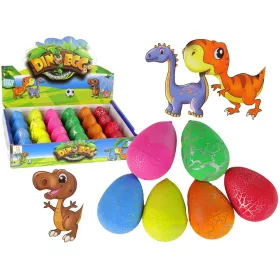   Kikelő varázslatos dinoszaurusz tojás, növekvő 6 cm-es színek.