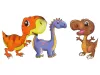 Kikelő varázslatos dinoszaurusz tojás, növekvő 6 cm-es színek.