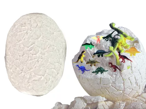 Régészeti ásatási készlet hatalmas tojás 12 figurás dinoszaurusz