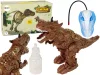 Távirányítású dinoszaurusz gőzprojektor barna