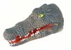 Krokodil állati kézbáb szürke