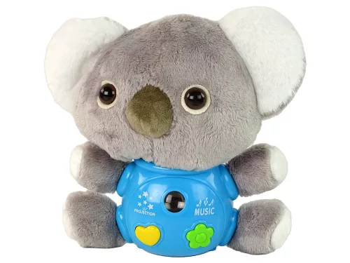 Koala-Projektor klingt interaktív Spielzeug grau