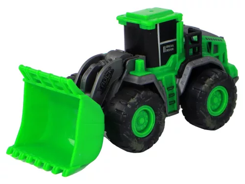 Mezőgazdasági Jármű Készlet Zöld Traktorok 4 Darabos