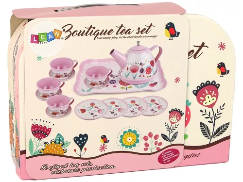 Kávé- és teakészlet egy csomagtartóban