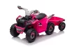 XMX630T Rózsaszín Akkumulátoros Quad Utánfutóval