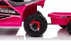 XMX630T Rózsaszín Akkumulátoros Quad Utánfutóval