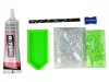 Kreatív unikornis készlet DIY gyémántok kristályok zöld