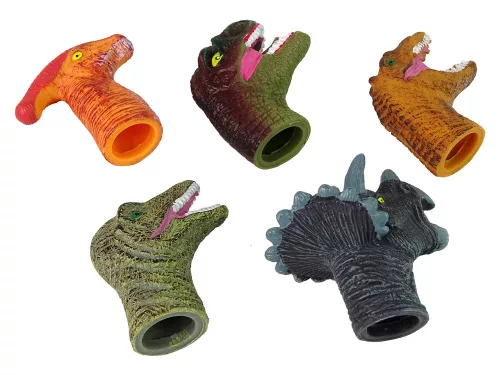 Ujjbábok Dinoszauruszok Színes 5 darab