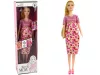 Baby Doll Terhes Rózsaszín Ruha Virágok