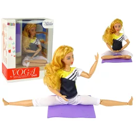 Baby Doll jógaszőnyeg hosszú szőke haj