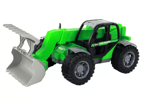 Mezőgazdasági jármű traktor zöld daru mezőgazdasági gép
