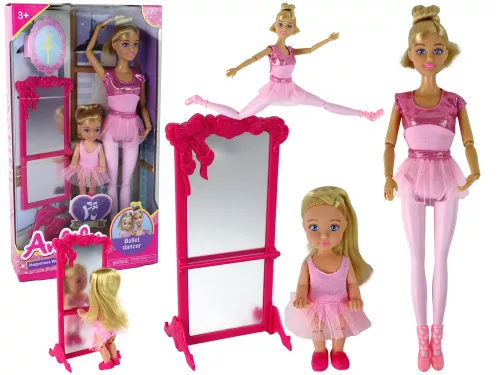 Anlily anya és gyermek balerina babák